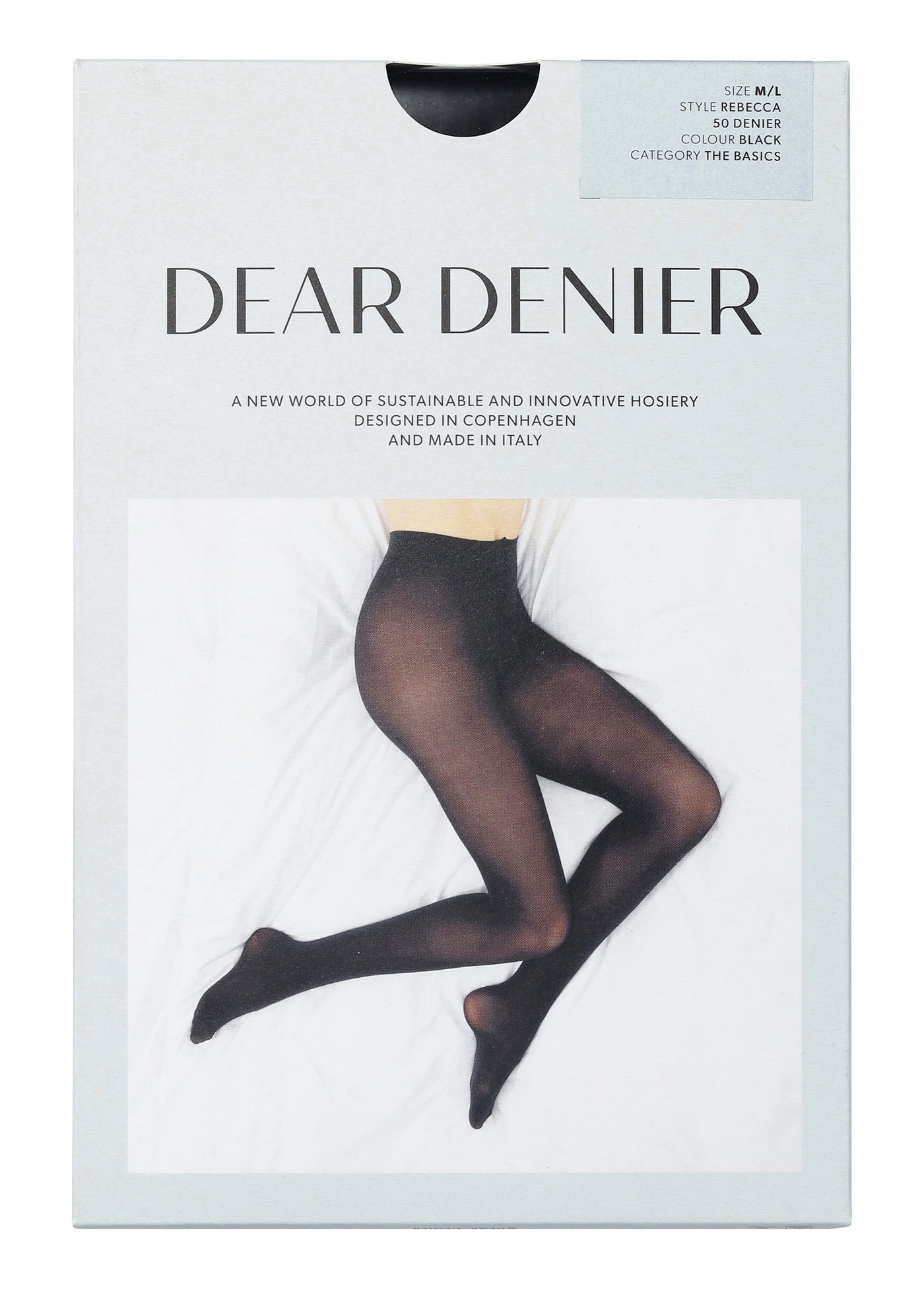REBECCA 50 DENIER Black Dear Denier