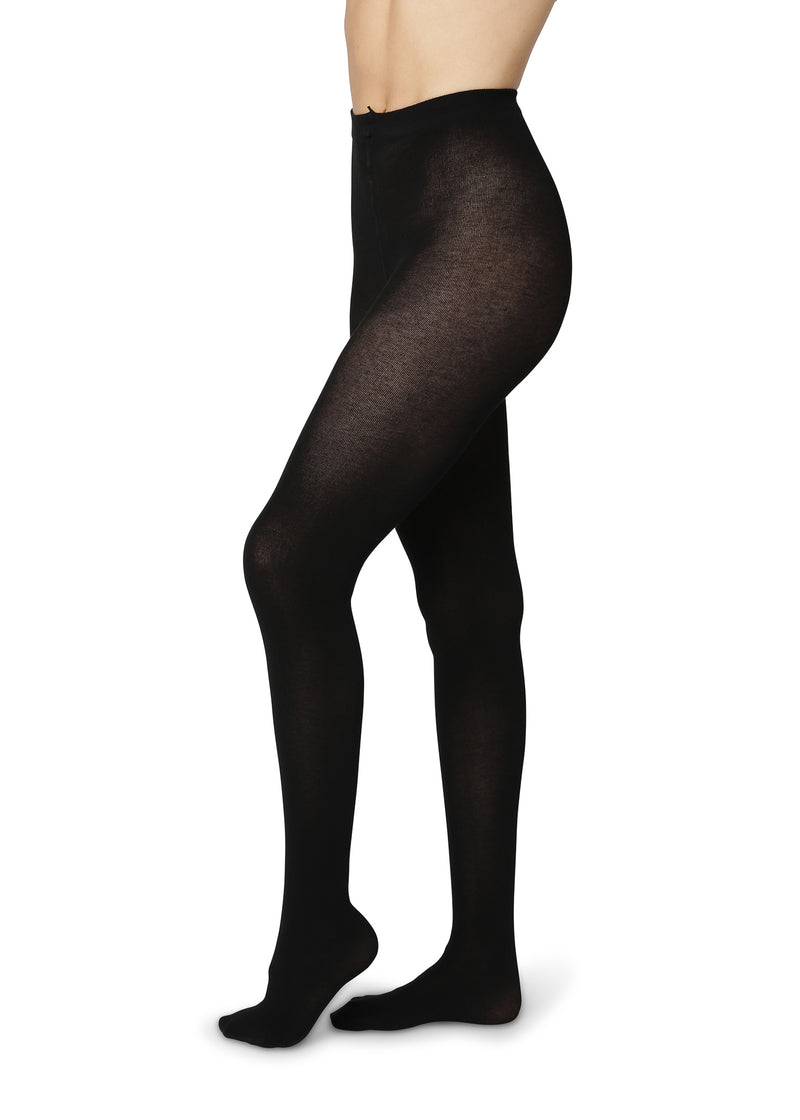 Our premium Simone Cashmere tights are warm yet light and breathable cashmere tights.